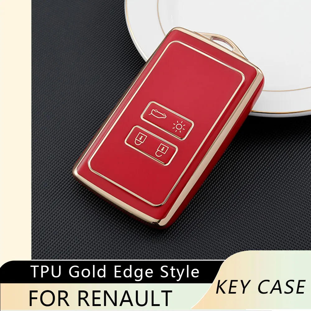 TPU Car Key Cover Case per Renault Megane Key Case Megane 3 4 per Renault Kaptur talismano Sandero Kadjar Clio Keyless Shell Fob