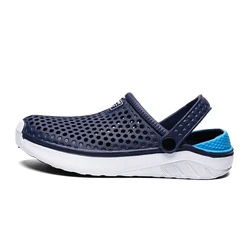 Men's Flat Sandasl 2023 Outdoor Summer Couple Beach Shoes Breathable EVA Slippers for Men Light Male Slip on Slides Shoes Clogs