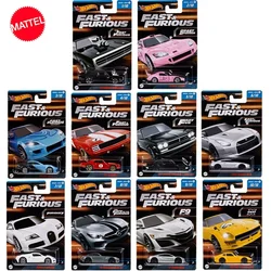 Mattel Hot Wheels Car 1/64 10Pack Fast and Furious Series Set Mazda RX-8 Véhicule Jouets pour Garçons Collection Cadeau