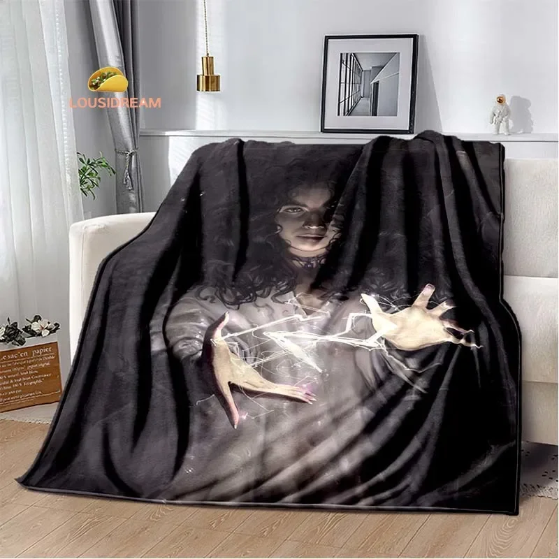 Hell Evil Demon Flannel Soft Warm Blanket Retro Blanket Bed Bedroom Living Room Sofa Travel Picnic Blanket Birthday Gift