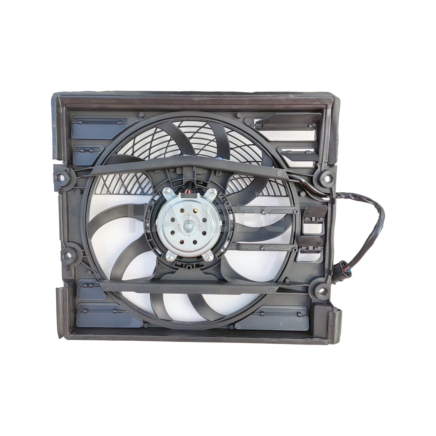 Radiator Cooling Fan Assembly For BMW E38 740i 740iL 750iL 1997-1998 64548380774 64548369070 HANSBET