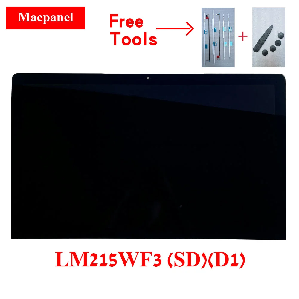 New A1418 LCD 2K LM215WF3 SDD1 SDD2 D3 SD D1 For iMac display assembly 21.5