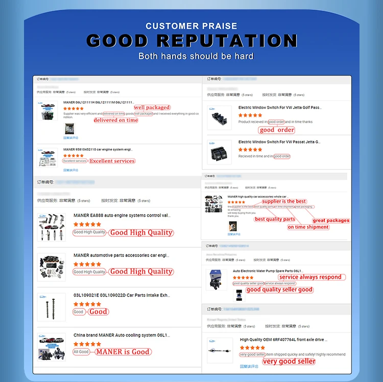 MANER Auto EA888 06H109021J Gruppo ingranaggio distribuzione albero a camme di aspirazione 06J109021G per A3 A5 TT 1.8 T 2.0 T