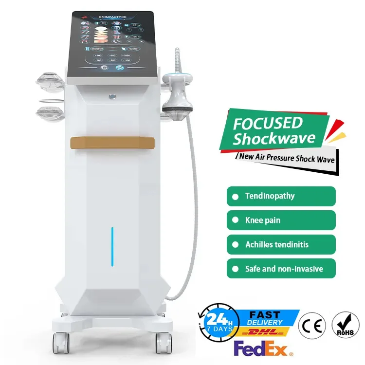 High Intensity Focused Shockwave Therapy Machine Focused Physiotherapy for Home Use Relieves ED & ESWT Beauty Equipment