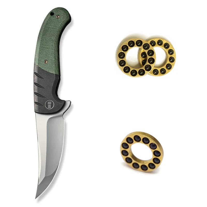 Подшипник FLIPPER из латуни с керамическим шариком для ножей WE Knives: Beacon, Acuminal, Big Banter, Micro Trogon, Synergy2