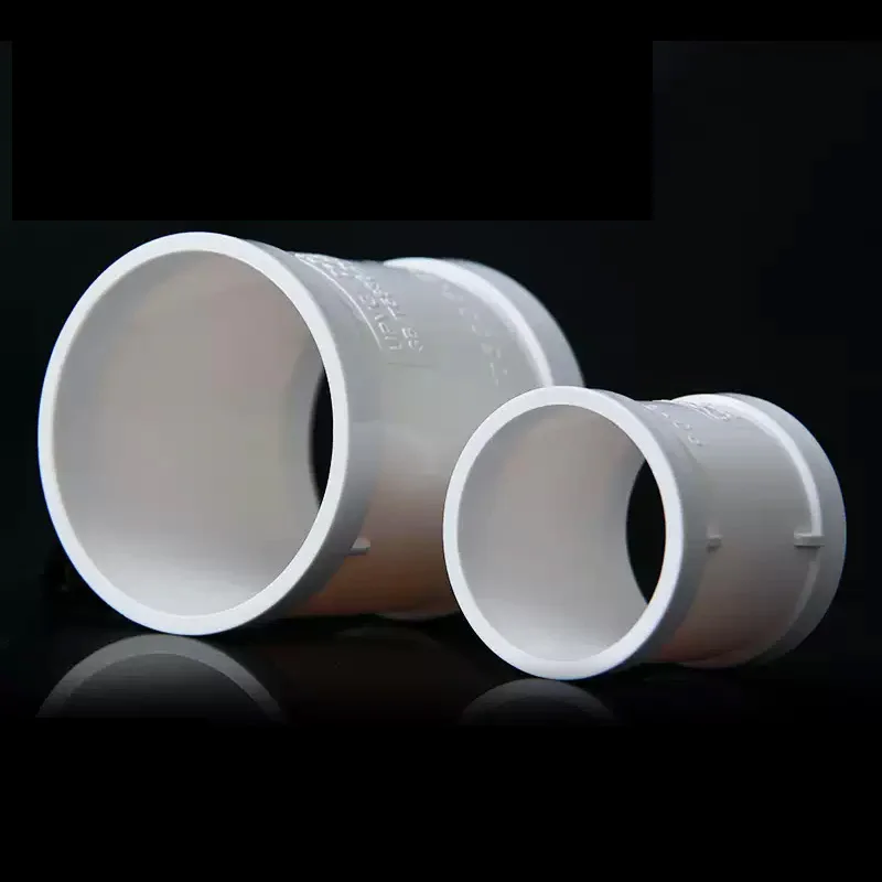 Picture 5: 1~10pcs White PVC Stepless Drain Pipe Straight Repair Joint Pipe Quick Repair Joint Drain Pipe Adapter 50/75/110/160/200mm