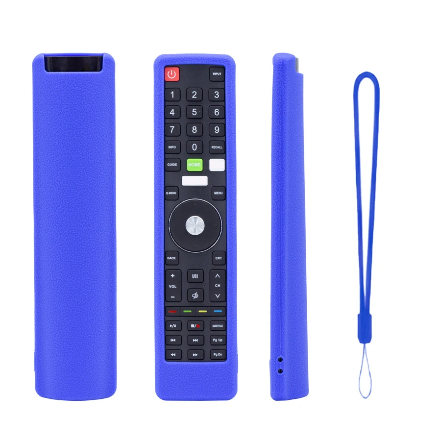 For RM-C3228 Remote Control Protective Cover Constructed from Flexible Silicone with Leather-Like Texture and Traction