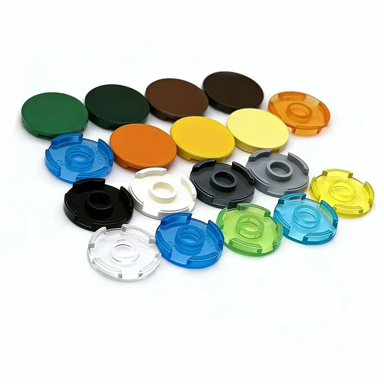 

10pcs 4150 14769 MOC compatible with well-known brand building blocks ceramic tiles, round 2X2DIY creative educational toys