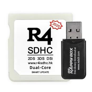 Adaptador 2024 R4 SDHC HK, tarjeta de memoria Digital segura, tarjeta de juego, Flashcard, Material duradero, tarjeta Flash portátil compacta