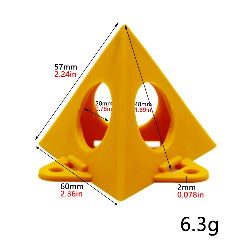 Trójkątny wspornik do obróbki drewna 10 szt. Malowanie natryskowe wspornik do statywu w kształcie piramidy zestaw narzędzie pomocnicze