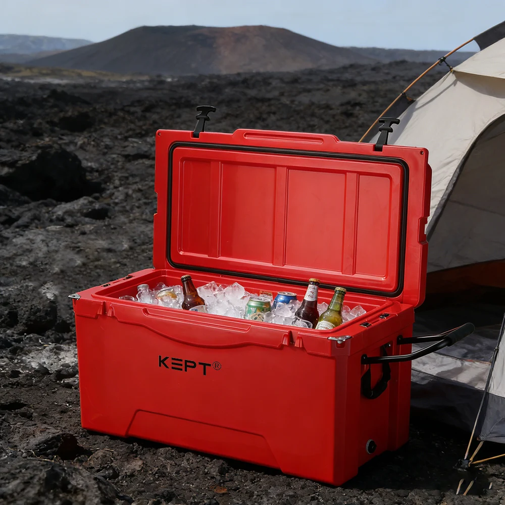 

Изотермический контейнер Boright 135QT с колесами и складной ручкой, сверхпрочный, сохранение льда до 5 дней, большая вместимость