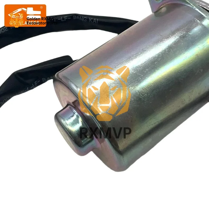 Excavator Rotation Solenoid Valve 6d102 Solenoid Valve 24V 206-60-51132 For PC200-6 pc220-6 pc240-6