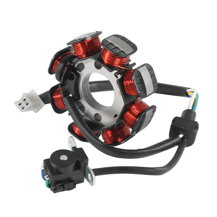 Motorrad Stator Generator Zündspule Für Suzuki GSX 110 FX 110 FD 110 Liebe Viva 110 Best 110 OEM: 32101-30D00 Stator Spule – Detail 2