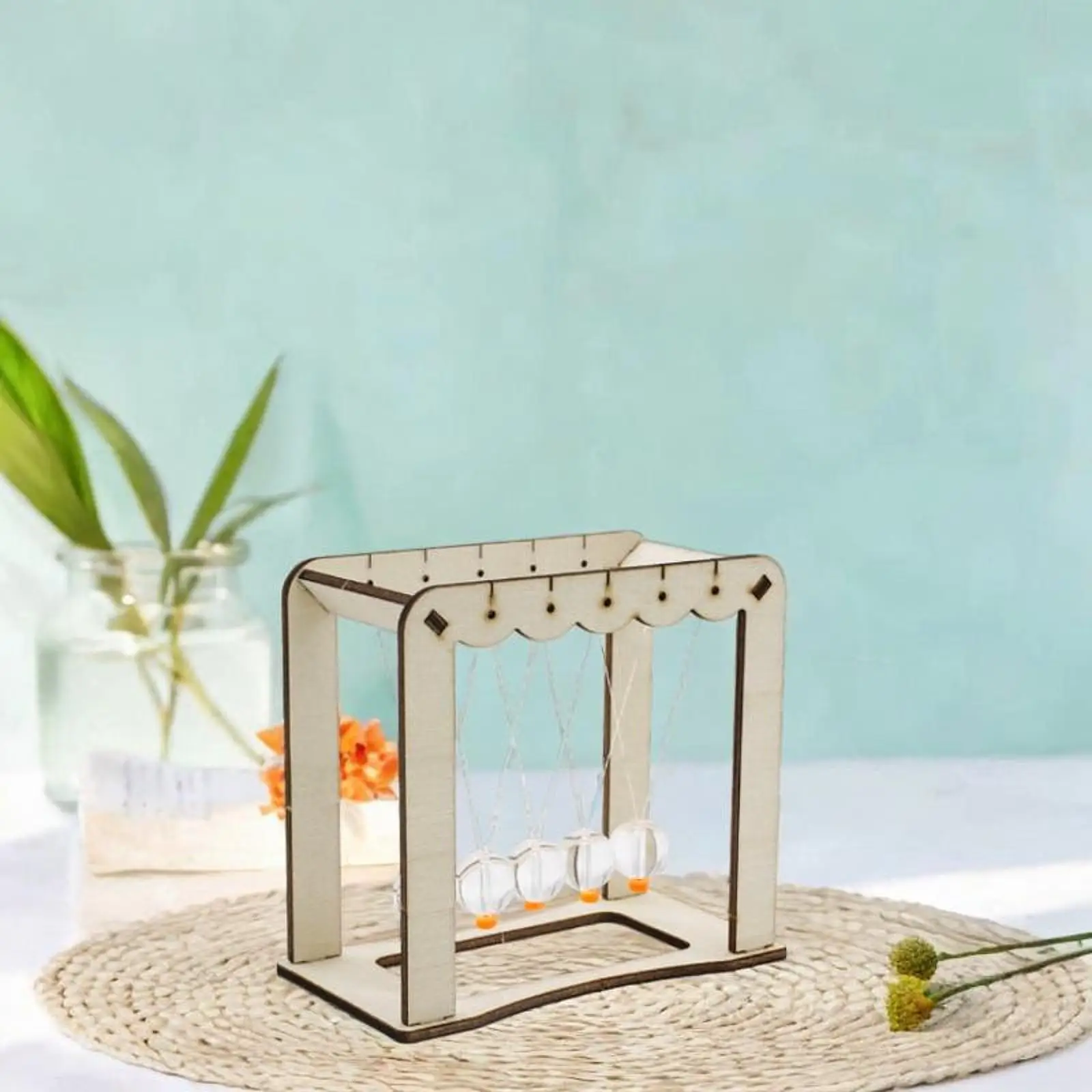 كرات توازن المهد من نيوتن، تجميع ذاتي الصنع لغرفة نوم المراهقين والكبار #2