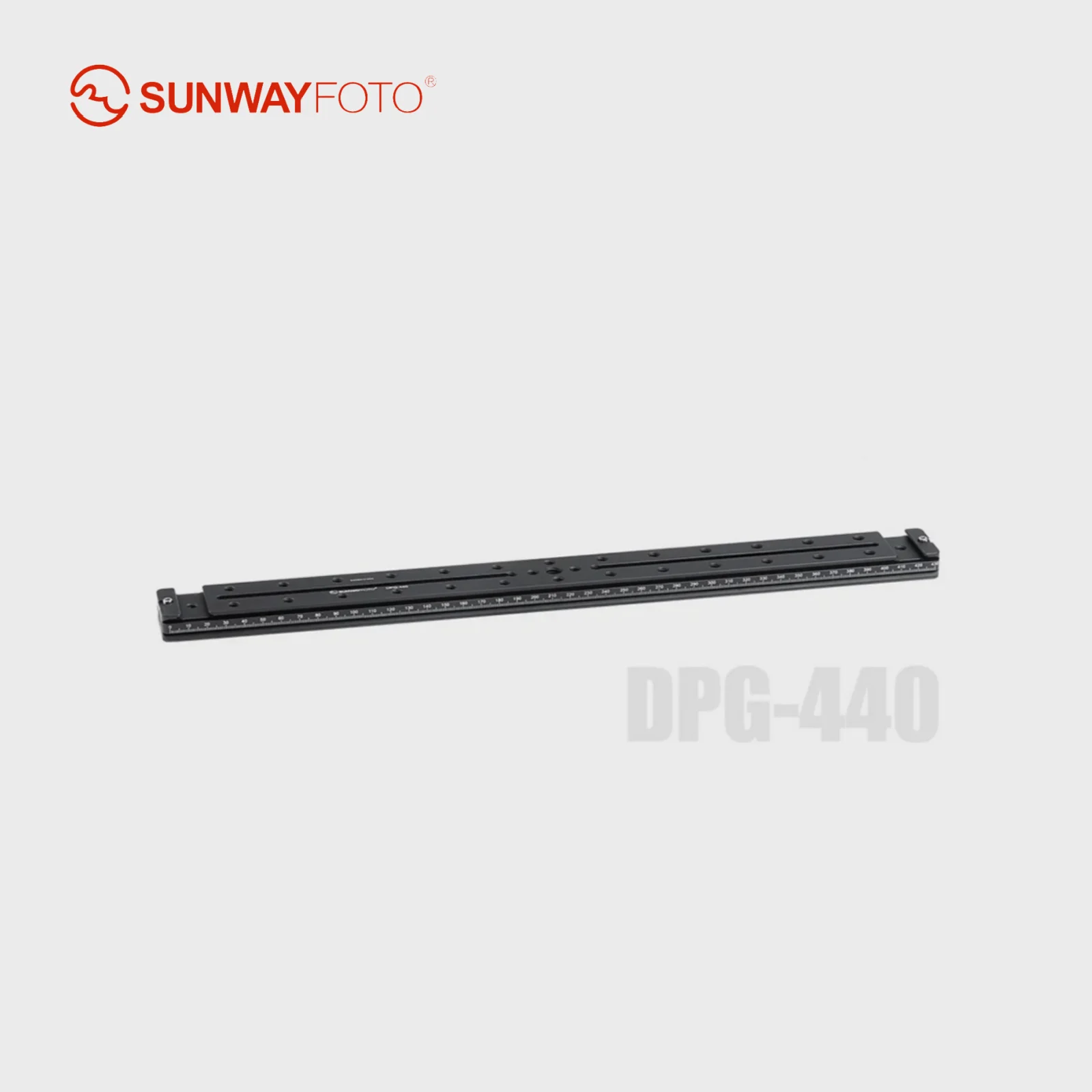 

SUNWAYFOTO Arca Swiss Rail 440mm(17.3inch), Universal Long Quick Release Plate, Dual Dovetail Slide Rail for Stereo/3D