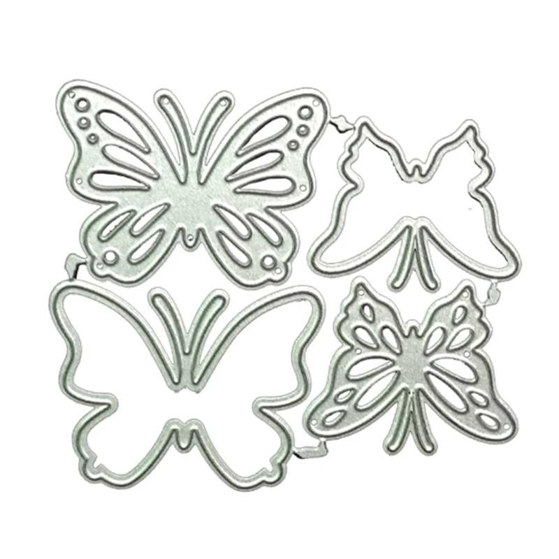 for Butterfly Metal Die Cuts 4 Pieces for Butterfly Combination Set Cutting Dies Dropship