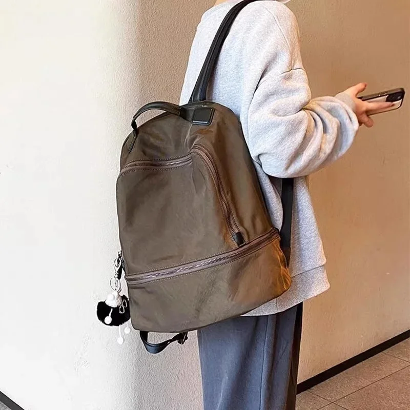Backpack 25L Large Capacity Lightweight Minimalist Fitness Travel Unisex Casual Yoga Commuting Laptop Nylon Daypack Durable
