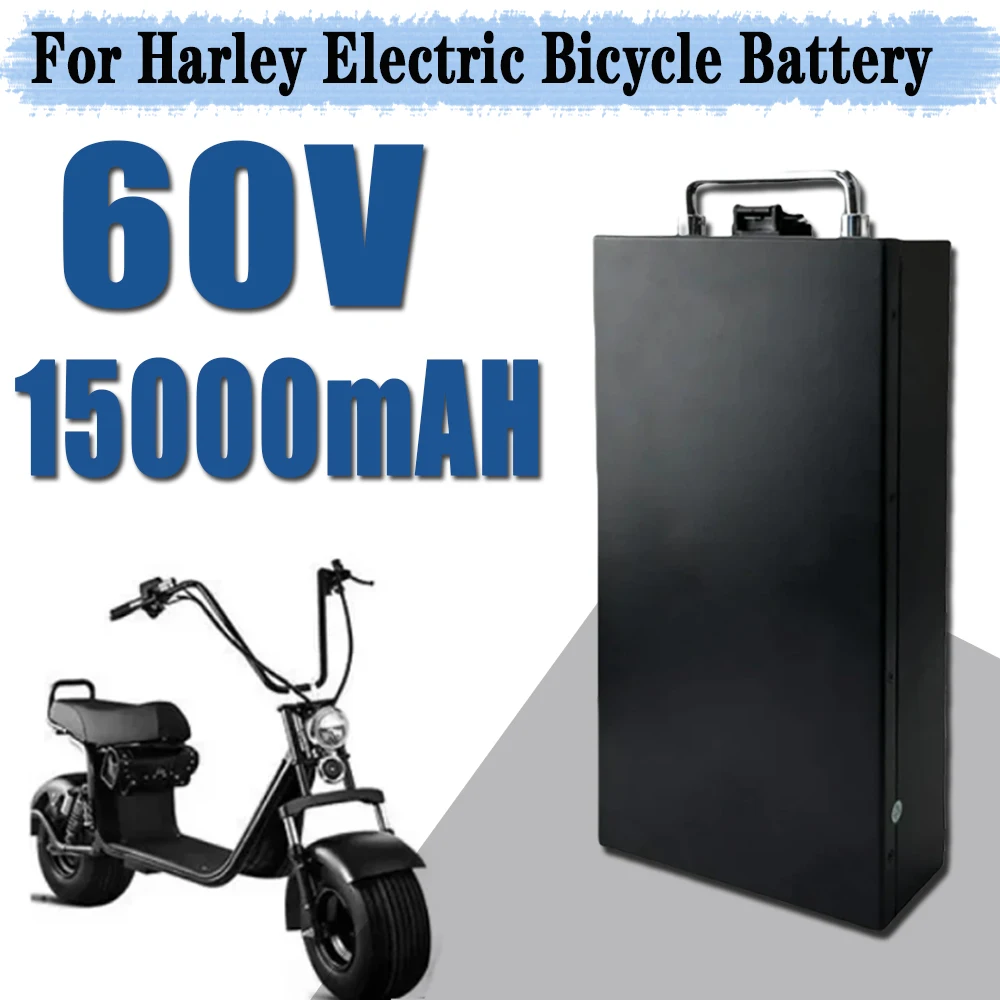 

Для Harley electric battery 60V 15Ah 2000W Harley battery pack Citycoco electric 18650, литиевая батарея