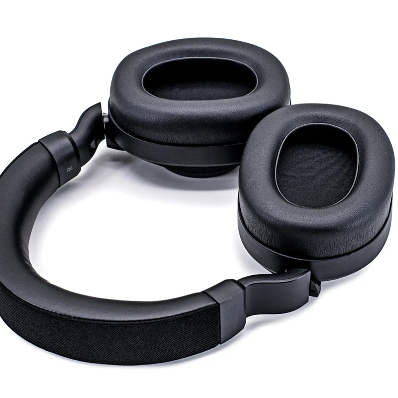 1 par substituição almofadas de ouvido capa de almofada respirável earpads para jabra elite 85h sem fio com cancelamento de ruído fones de ouvido