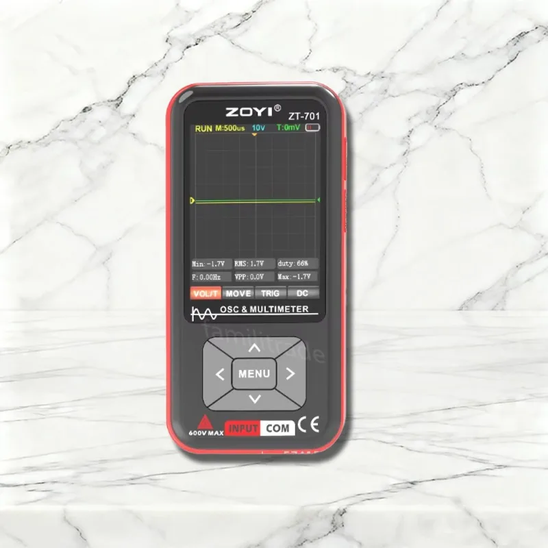 

ZOYI 2in1 Digital Oscilloscope Multimeter ZT701 48Msps 5MHz 9999count Portable Multimeter Multifunctional Electrical#familitrade