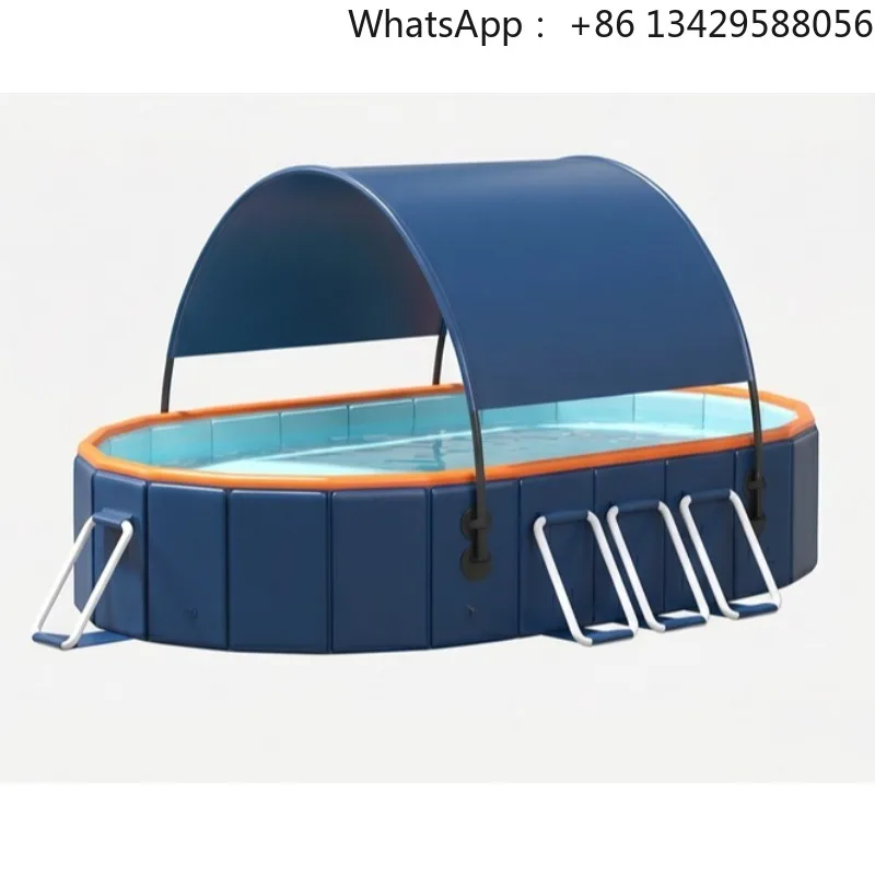 360cm Home Frame Pool Large Outdoor Family Pool No-Installation Splash Pool