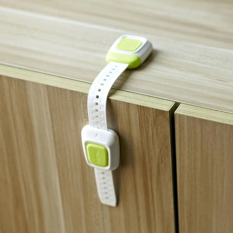 J15U قفل أمان للأطفال متعدد الأغراض، قفل أمان للأطفال قابل للتعديل، أقفال خزانة دولاب