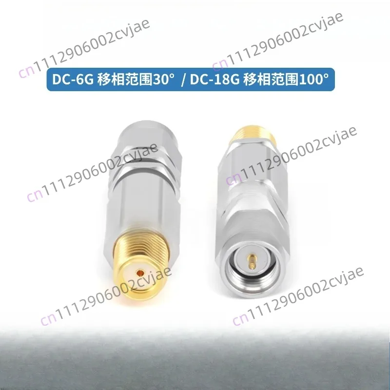 Механический фазовый сдвигатель SMA DC-6G/18G с регулировкой фазы 30° ° /100 °   Фазовый сдвигатель SMA-JPK (штекер-гнездо) для ВЧ-микроволновых систем