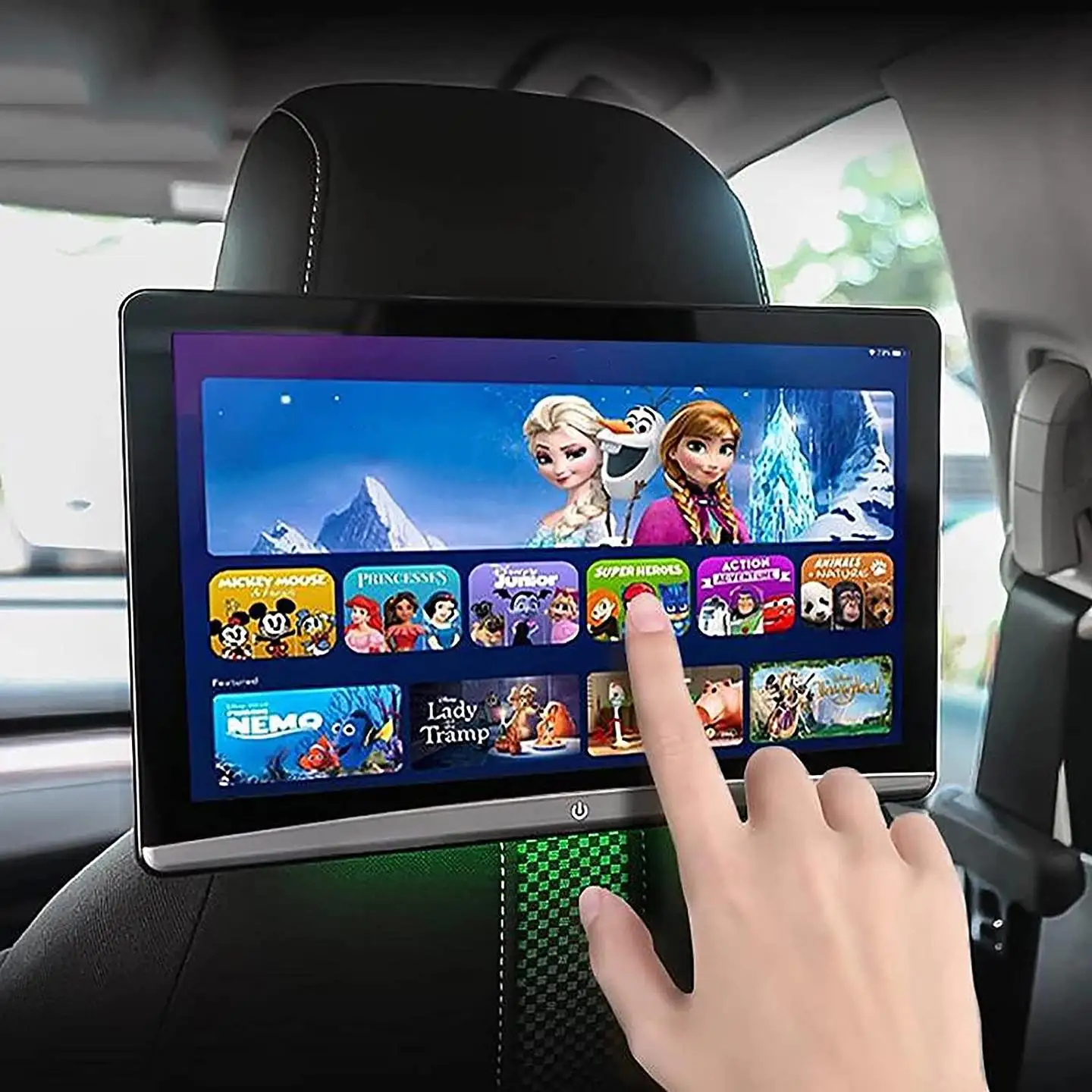 

13 Inch Android Headrest With Monitor Car TV Monitor for Car Headrest Monitor Touch Screen Multimedia Player Bluetooth Dual HDMI
