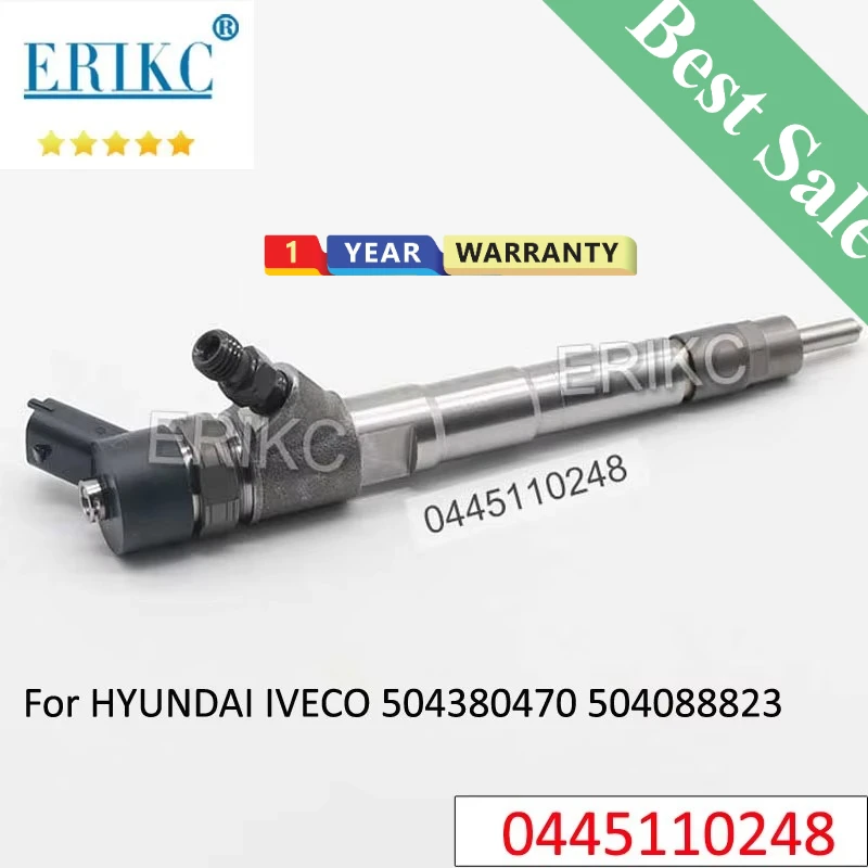 0445110248 NEW DIESEL FUEL INJECTOR ASSY 0 445 110 248 COMMON RAIL SPRAYER NOZZLE FOR  RELAY BOXER DUCATO DAILY MASSIF