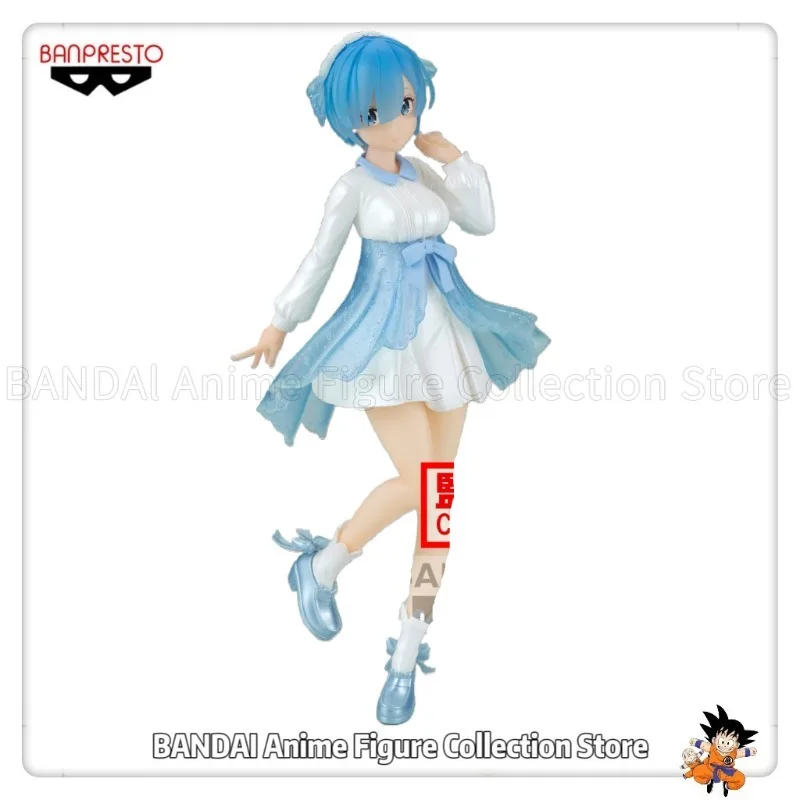En Stock Original BANPRESTO Serenus Couture Re: ZERO - Inicio de la vida en otro mundo - Colección de juguetes modelo Remu de segunda temporada