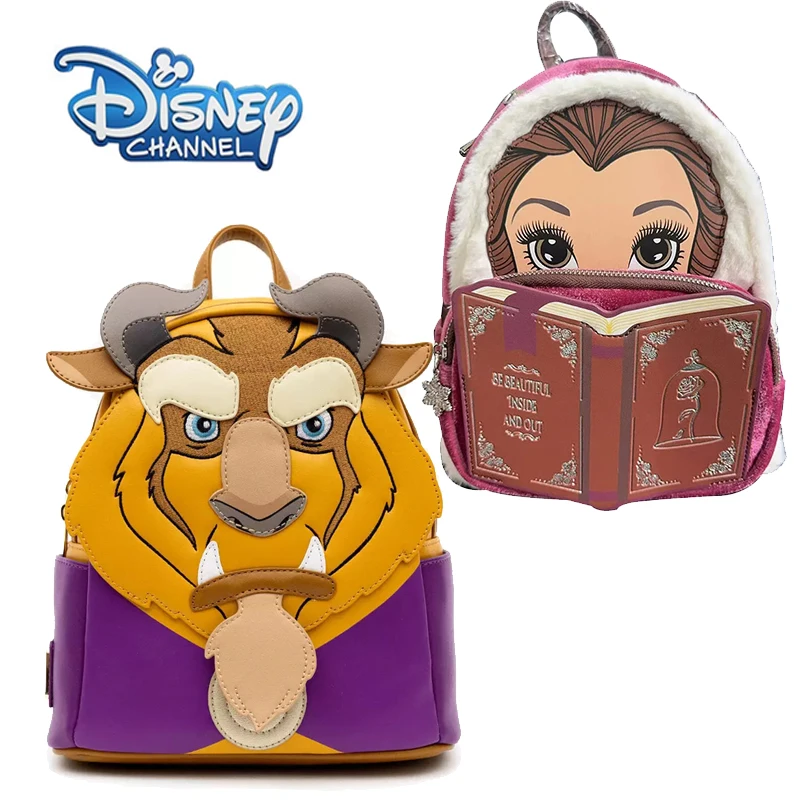 Loungefly Disney la belle et la bête bête et princesse cloche hiver Cosplay Mini sac à dos