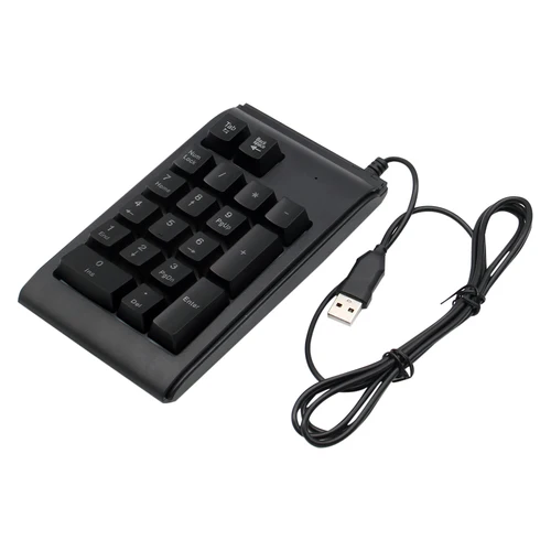 Imagen 2 del producto Teclado numérico USB, teclado numérico Digital con retroiluminación LED RGB, Mini teclado de 19 teclas para ordenador portátil, Notebook, tabletas, número de contabilidad