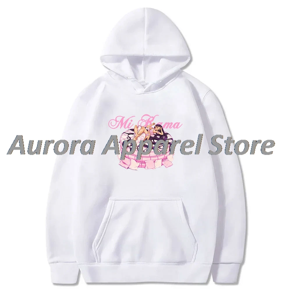 بلوزات Paloma Mami Mi Kama بغطاء للرأس Codigos De Muneka Merch للنساء والرجال بأكمام طويلة #2