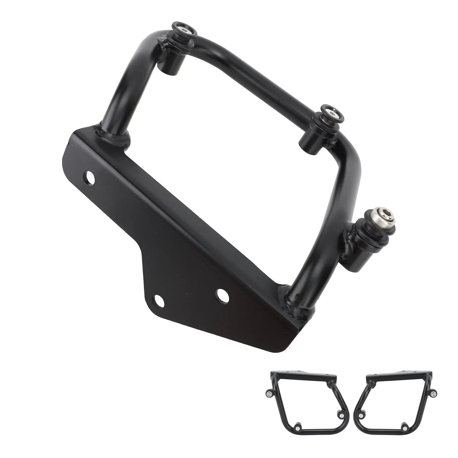 Supporto per borsa laterale per moto, staffa per supporti per borsa laterale per moto, tubo in ferro saldato da 16 mm, per Yamaha XSR 900 2022-2023