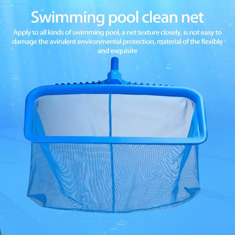 Pool Skimmer Net Larger Capacity Fine Mesh Labor-saving Universal Remove Debris Leaf Skimmer Net Swimming Pool Cleaning