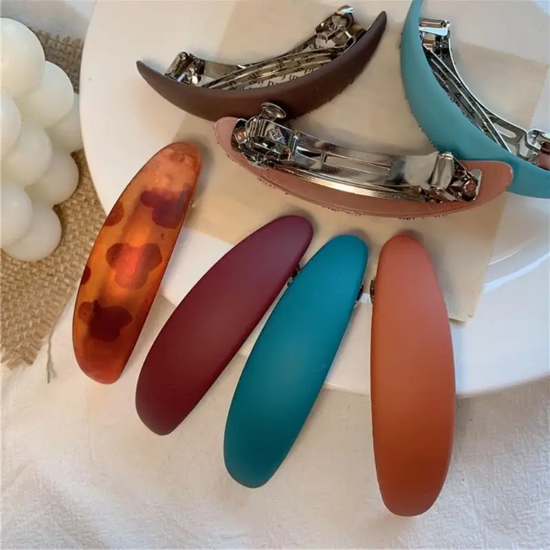 

39BD 6Pieces Hair Clip For Women French Styles Spring Hair Holder Perfect For Women Various Hairstyles And Occasion