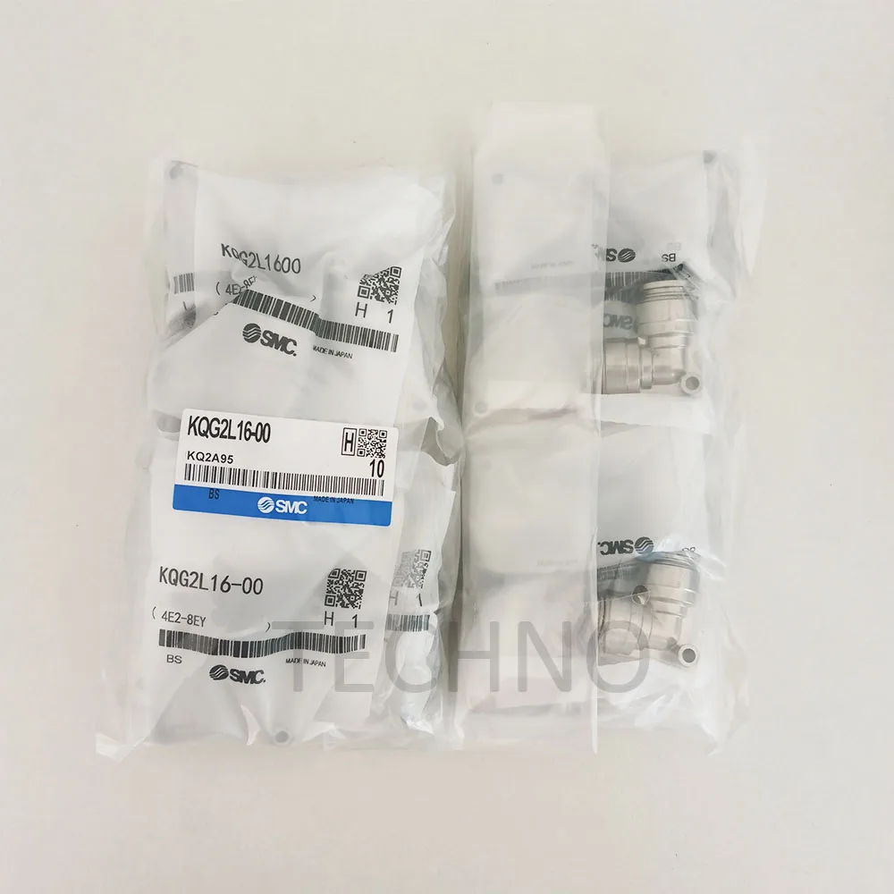 SMC Original Plugs  KQG2L10-00  4E2-8EW  High tightness  Petrochemical Industry   Automation