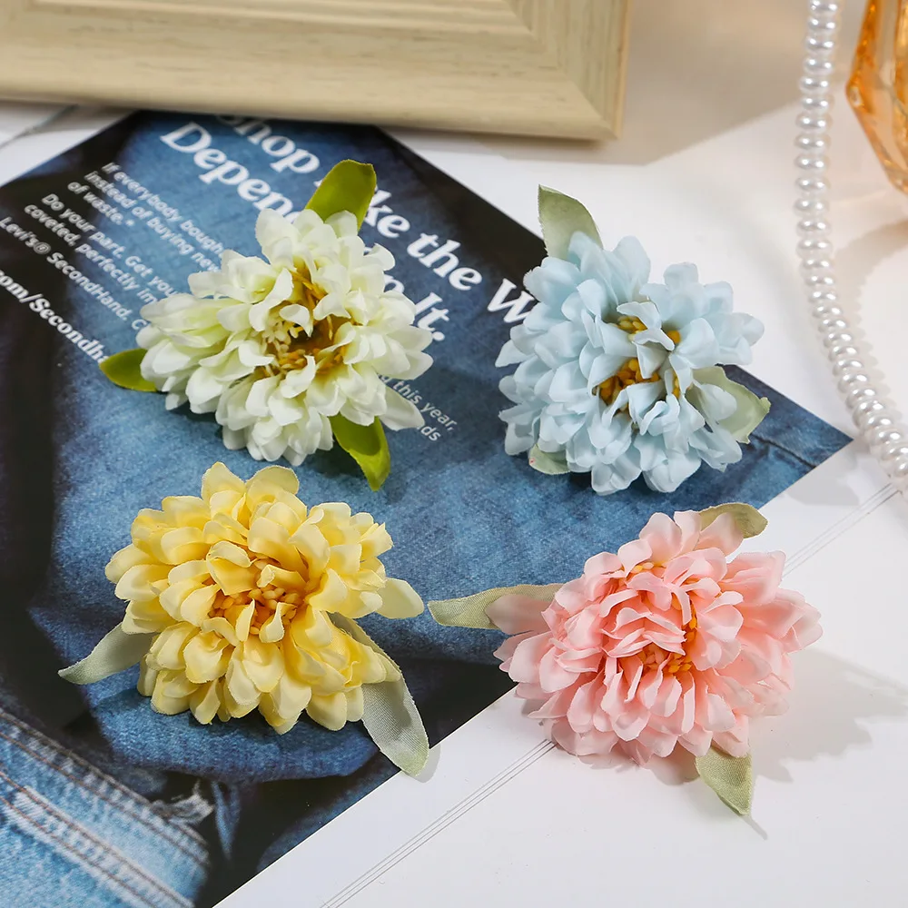 

5pcs Artificial Flowers Fake Flowers Peony for Wedding DIY Bouquets Arrangements Centerpieces Party Home Decorations Home Decor