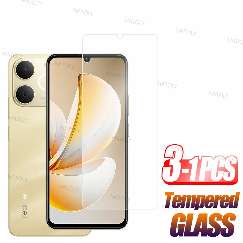 

Защитная пленка для экрана Realme Note 70, 3/2/1 шт., закаленное стекло Realme Note 70 Note 70T, стекло с полным покрытием от царапин, Realme Note 70