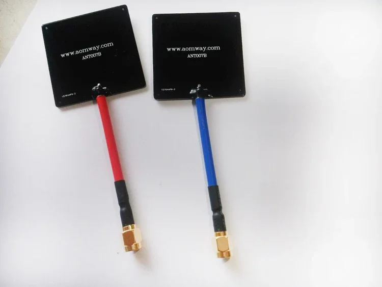 FPV 5.8g 6dBi AOMorganise mini récepteur-antenne SMA RP-SMA pour mini FPV de course