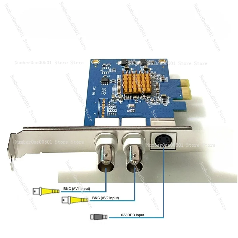 SV2000E SD video capture card S_video image B-ultrasound workstation monitoring BNC simulation