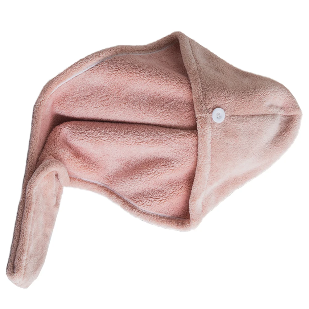 

Super Absorbent Thickened Quick Dry Hair Towel Wrap for Girls Lightweight Portable Easy to Carry Perfect for Home Travel
