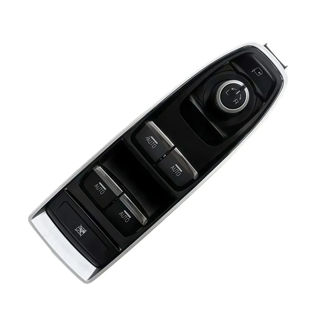 For Night Driving Visibility Black Power Window Switch ABS PC Composite Material Wear Resistant Copper Contacts