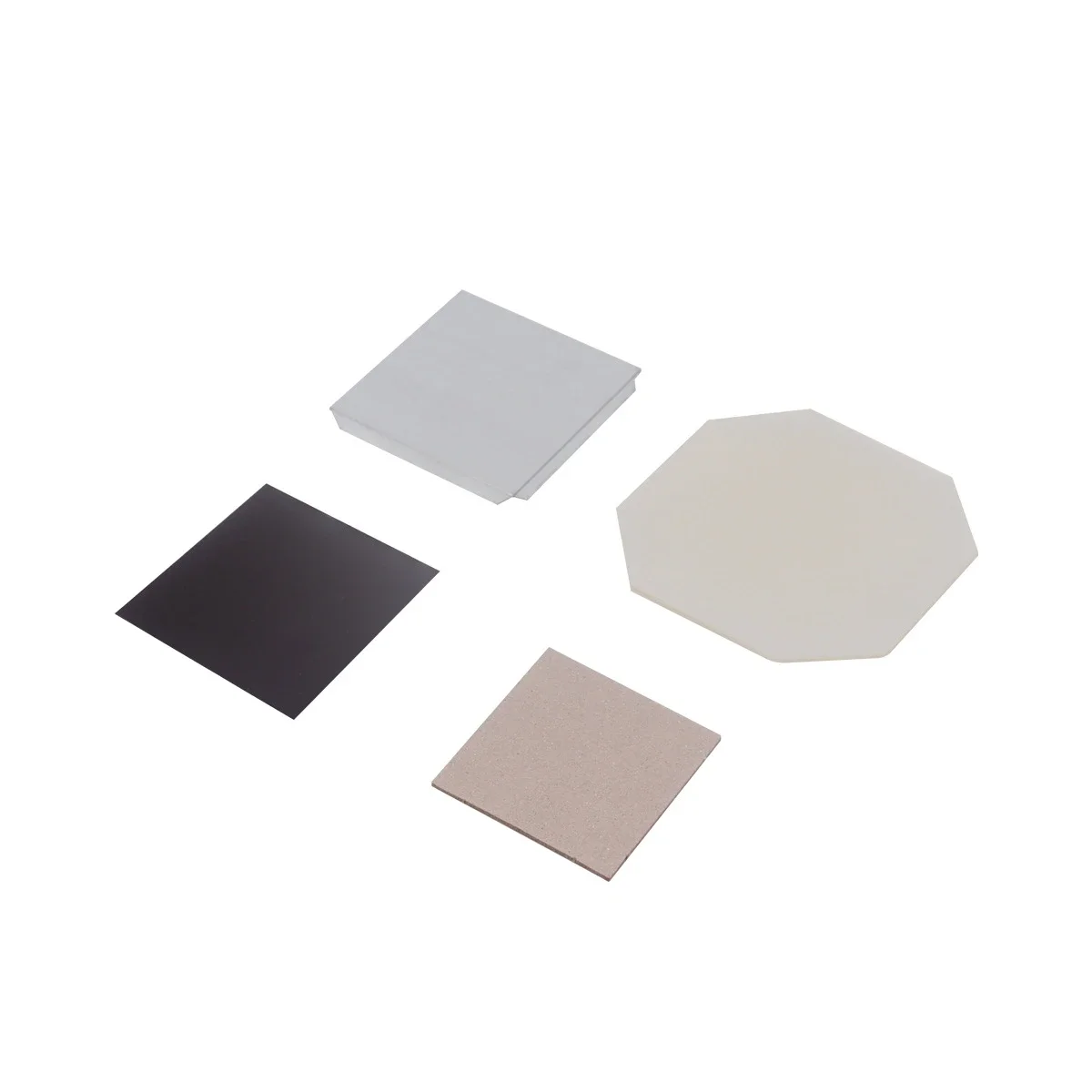 Junmin 1000sets Consumables of 50*50mm Metal Shell Mylar PVC Board Magnet Used To Make Fridge Magnets