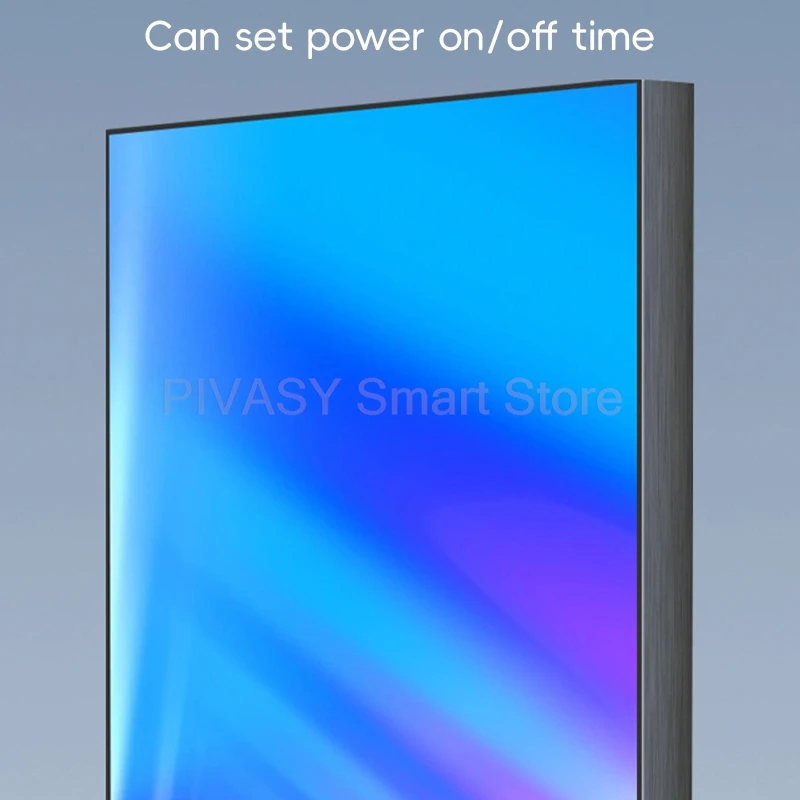 شاشة تلفزيون ذكية كبيرة مقاس 32 40 43 بوصة معلقة لعرض الإعلانات المكتبية شاشة صب لاسلكية LED عالية الوضوح
