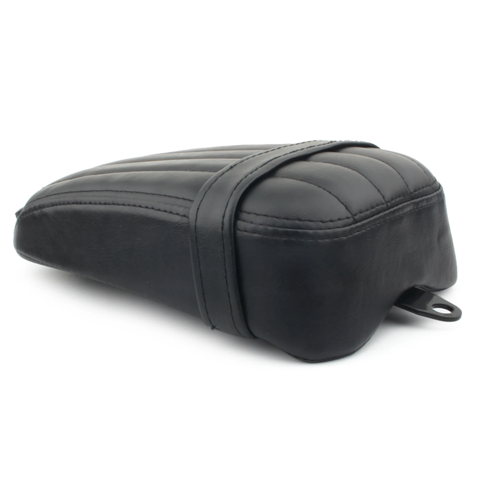 Motorcycle Rear Passenger Pillion Seat Cafe Racer Bobber Saddle For Harley Davidson Softail Slim FLSL, Street Bob FXBB - view 6