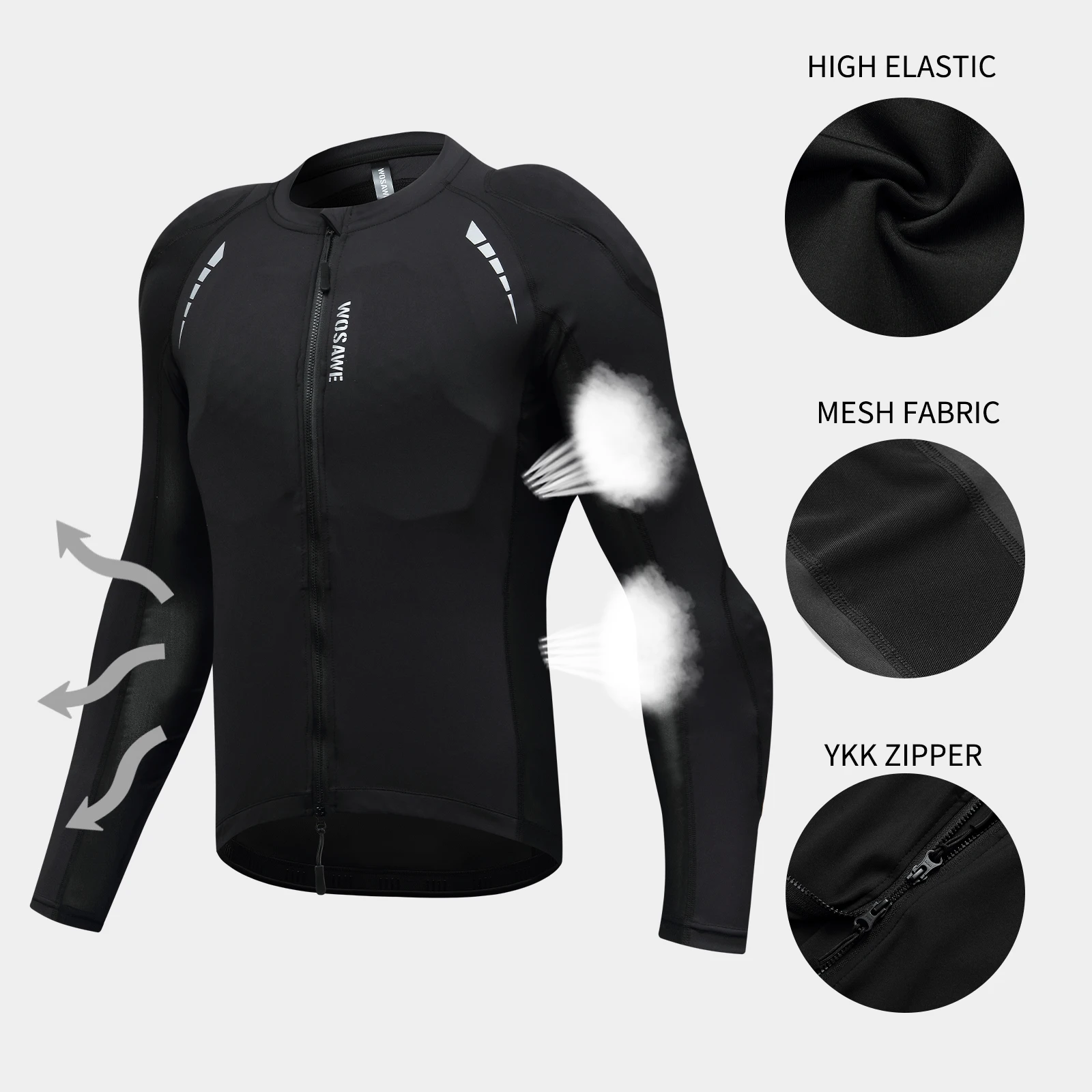 WOSAWE Men's Motorcycle Jacket - Summer Clothing Motorcycle recension och pris