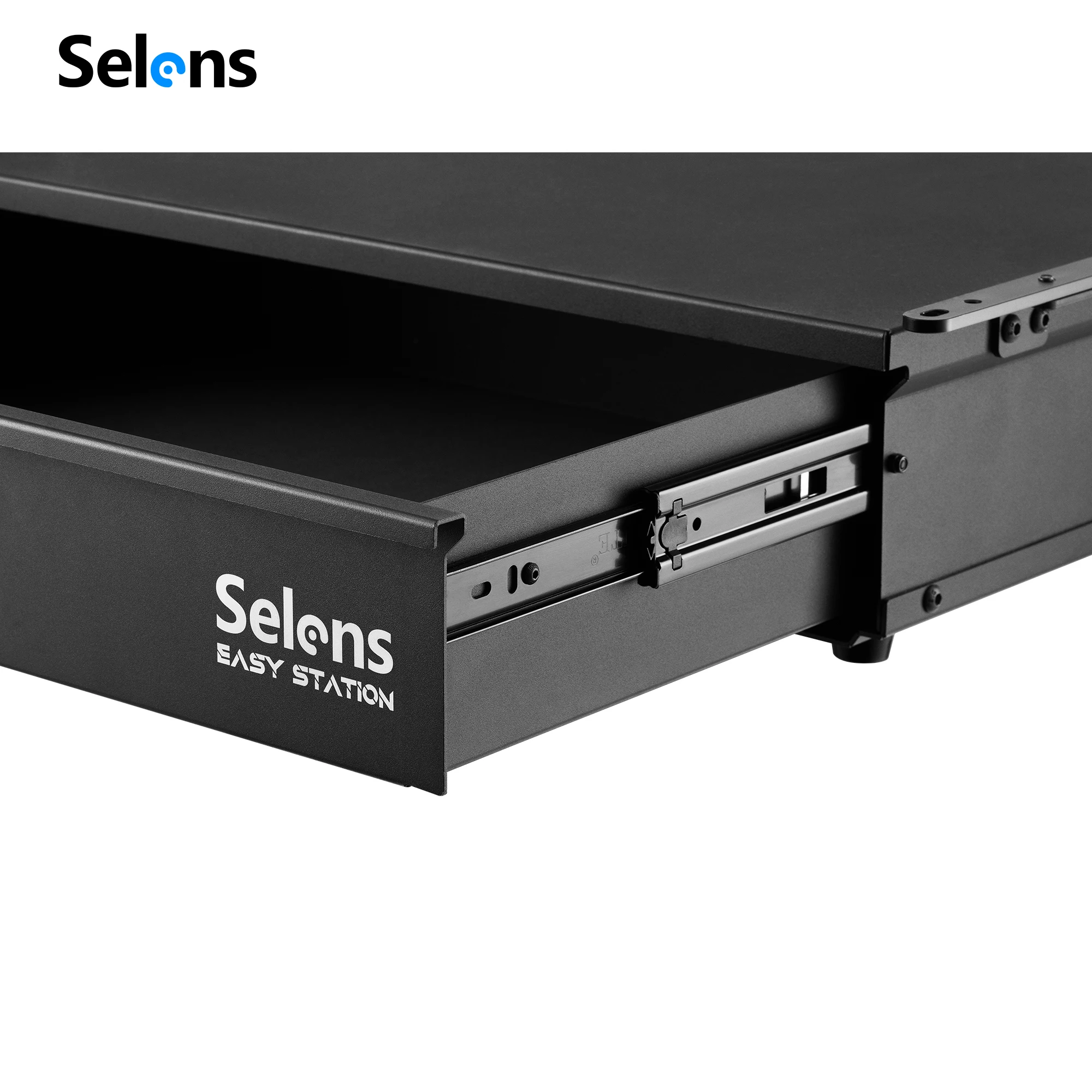 

Запирающийся ящик для хранения Selens для рабочей станции Selens Cart - запираемый железный ящик, 3-значный кодовый замок, противоскользящая подкладка внутри