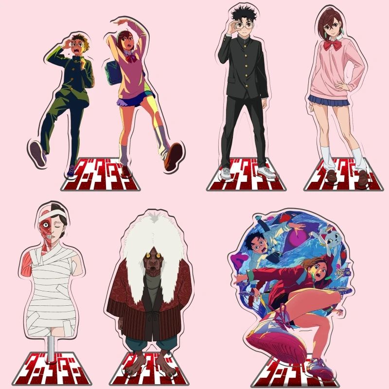 

Anime Dandadan Momo Acrylic Stand Model Plate Fans Keychain Bag Gift Figure Display Fashion Cosplay Ornaments Decoration