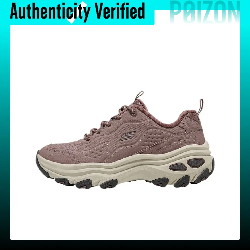 Skechers OUTDOOR WOMENS Fleece-Lined Grip With Lightweight Round Tip Cushioning Breathable Low-top Chunky Sneakers 180520-MVE